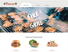 Tablet Screenshot of mikesfoodland.com